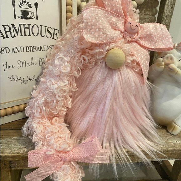 🐷Pig Gnome, Farmhouse Decor, Tier Tray Decor, Pig Lover Gift - Picture 2 of 7